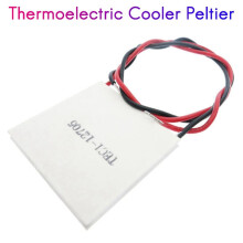 2X TEC1-12705 Thermoelektrischer Kühler Peltier 40X40mm TEC12705 Peltier Elemente Modul für Kühler Kühler