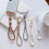 (Beige) Universal Adjustable Mobile Phone Wrist Strap Lanyard Short with Self-locking Anti-drop Design Durable Polyester 5