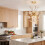 Homcom HOMCOM Crystal Chandeliers Ceiling Light with Flower, Pendant Light, Clear 9
