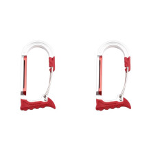 2X Acessórios para Arnês de Escalada em Rocha Ao Ar Livre, Suporte para Ferramentas, Equipamento de Resgate em Grandes Altitudes, Fivela de Gancho