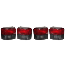 4x Luz Trasera de Coche para Transporter T4 1990-2003, Carcasa de Lámpara de Freno Trasera Ahumada Sin Bombilla 701945111 701945112