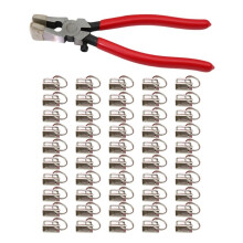 Kit di Accessori per Portachiavi DIY, Materiali per La Creazione di Cordini da Polso, Articoli per La Lavorazione Della Pelle e Progetti di