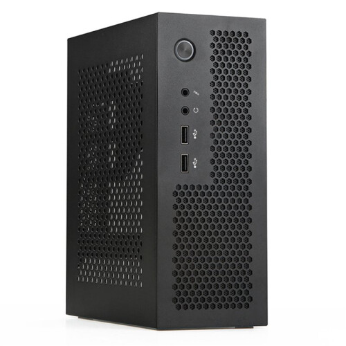 4X A09 HTPC Computer Case  ITX Gaming PC Chasis Desktop Chasis USB2.0 Computer Case Home Computer Case Black 2