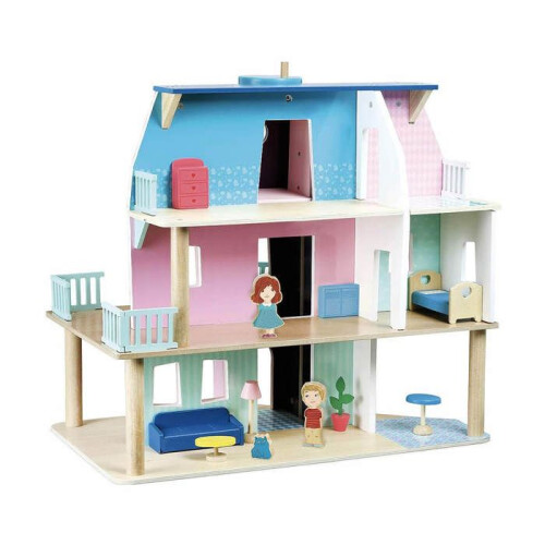 Mi casa de muñecas de madera 2