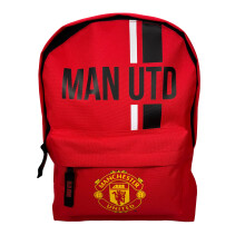 Manchester United Backpack Mulitiple Compartments Padded Straps Zip Fastening