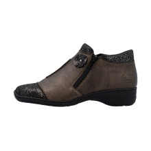 Boot Cuir Rieker Flowerrido - Marron Comb