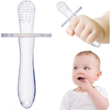 Teether Teething Toy Brush Teeth Care Tool for BABY Silicone, Silicone Teether (X1 piece), Pet Supplies, Pet Accessories, Gift for Pet Lovers