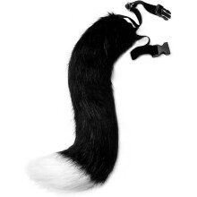 Cat Wolf Fox Faux Fur Furry Tail for Cosplay Halloween Fancy Party Costume Accessories