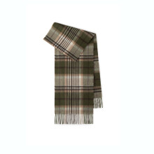 100% Pure Wool Plaid Scarf – 190x30cm | Warm & Soft Winter Scarf | Perfect Christmas Gift for Wife & Family