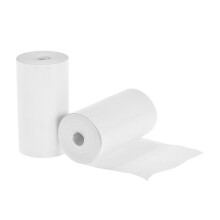 5 rolek papieru termicznego 57 mm x 25 mm do drukowania paragonów kasowych i POS