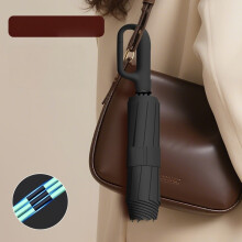 Fully Automatic Ring-Handle Umbrella - Windproof & Storm-Resistant - UPF50+ Full-Spectrum UV Protection - Portable