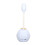 LED desk lamp with USB charging function, eye-friendly, flexible color selection, night light with cute chicken base, blue 3