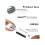 6-Pack Robust, Retractable Pen Holder with Pull Function, Universal Retractable Pen with Lanyard for Carpenters, Nurses, 2