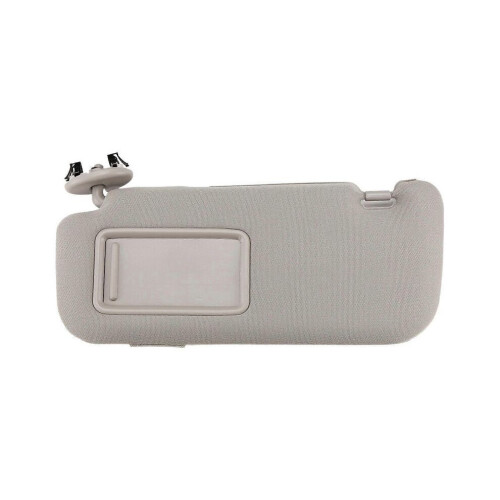 Left driver's side interior sun visor (with mirror) compatible with Auris Corolla models 2007-2013.