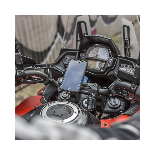 Supporto Quad Lock per manubrio moto per iPhone e telefoni Samsung Galaxy 2