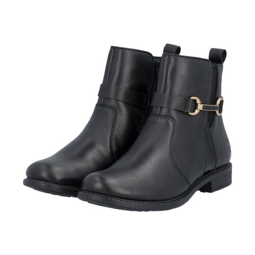 Rieker Bottine Cuir Rieker - Noir 2