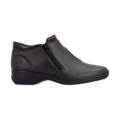 Rieker Bottines Cuir Rieker Lugano - Marron 1