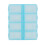 Pilulier rectangulaire en plastique bleu à 8 compartiments 2