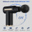 Pistolet de massage - 35 dB - 6 vitesses - 4 têtes de massage 2