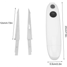 Couteau électrique sans fil - Découpe et tranchage sans effort