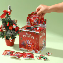 32er-Pack Weihnachts-Überraschungspuppen – Mini-Weihnachtsfiguren für Baumschmuck, Mitgebsel und Nikolausstiefel | Lustiges