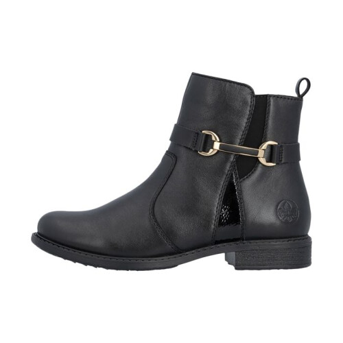 Rieker Bottine Cuir Rieker - Noir