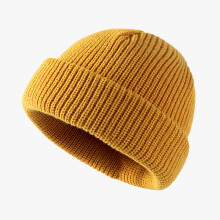Unisex geribbelde gebreide muts – Warme wintermuts voor mannen en vrouwen | One size fits most | Zachte, elastische muts met