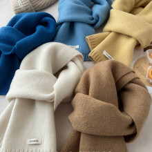 Sjaal van 100% pure wol in bruin – Warme en zachte wintersjaal voor mannen en vrouwen | Elegant accessoire voor koud weer |
