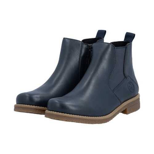 Rieker Bottine Cuir Rieker - Bleu 2