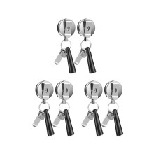 6er-Pack robuste, einziehbare Stifthalterung mit Zugfunktion, universeller einziehbarer Stift mit Lanyard für Schreiner, Kran