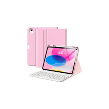 Eine Schutzhülle, kompatibel mit dem iPad der 11. Generation (A16) und der 10. Generation, mit abnehmbarer Bluetooth-Tastatur