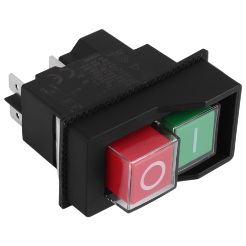 Electromagnetic switches Push button for garden tools KJD17 220V 4-pin - Terminals 2
