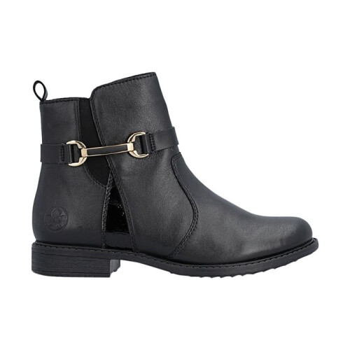 Rieker Bottine Cuir Rieker - Noir 1