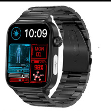 Inteligentny zegarek fitness dla rodziców (prezent) Bluetooth Call | Monitorowanie tętna, SpO2 i temperatury
