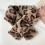 Conjunto de gorro e cachecol de pelúcia com estampa de leopardo, com orelhas de pompom, grosso e quente, ideal para esqui e a 3