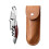 Sacacorchos/abrebotellas de acero inoxidable con estuche protector. 1