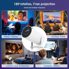 5G 4K Smart Projector HD LED Wifi Bluetooth HDMI. USB Android Kantoor Thuisbioscoop