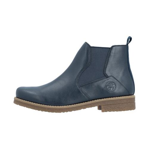 Rieker Bottine Cuir Rieker - Bleu