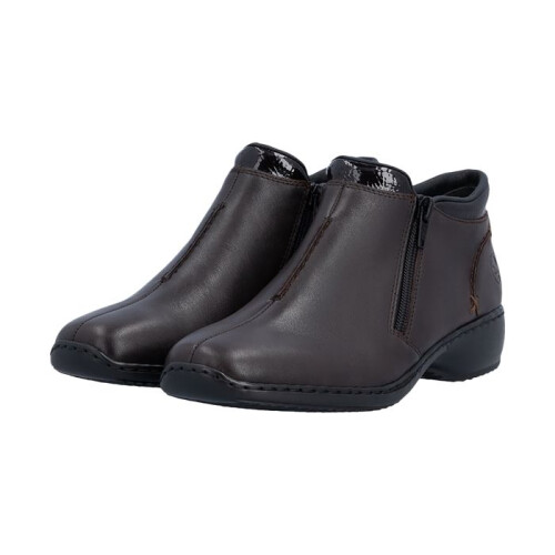 Rieker Bottines Cuir Rieker Lugano - Marron 2