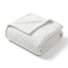 Coperta in morbida flanella 150x200 cm – Calda e accogliente coperta per letto, divano e poltrona | Morbida coperta invernal