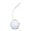 LED desk lamp with USB charging function, eye-friendly, flexible color selection, night light with cute chicken base, blue 1