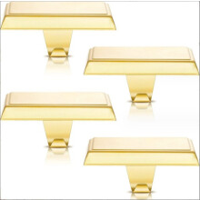 Set di 4 portacalze natalizie in metallo, ganci per calze, decorazioni natalizie per banconi, tavoli, finestre, caminetti