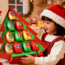 Ovo de Natal Gigante Quebra-Ovos Surpresa – Jogo Divertido para Festas de Natal com Brinquedos Surpresa Dentro | Presente In