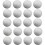 20 bolas de golfe de ar para treino, bolas de espuma, para uso interno e externo. 1