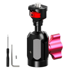 Tripod 1/4'' Male to Female Mount for Action Camera Monitor Smartphone Light Microphone Slider