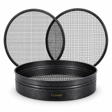 Garden Sieve Metal Riddle Soil Sieve 12mm/6mm/3mm Mesh Sifter Stone Compost