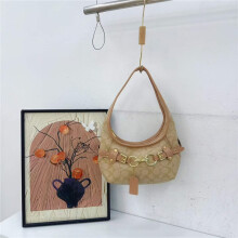 (Khaki) Presbyopic print horsebit small bag