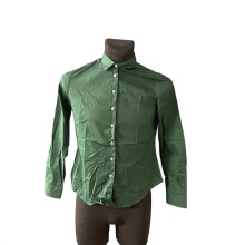 Dress Shirt Męska Koszula, Bawełniana, Zielona, Rozmiar L