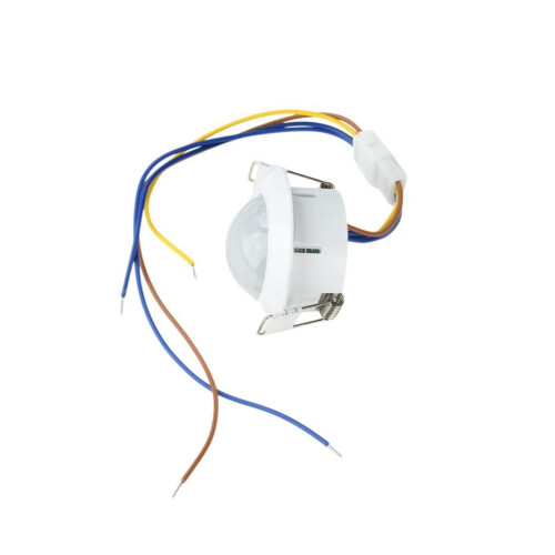 Recessed PIR Motion Sensor ,Infrared Human Body Detector with  & Light Adjustable,Embedded Ceiling Induction