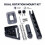 For Starlink GEN3 Wall Mount Bracket Rotatable Heavy Duty Outdoor Eave Mount Dual Rotation Mount 6